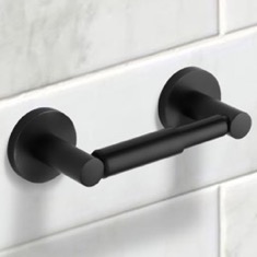 Matte Black Toilet Paper Holder